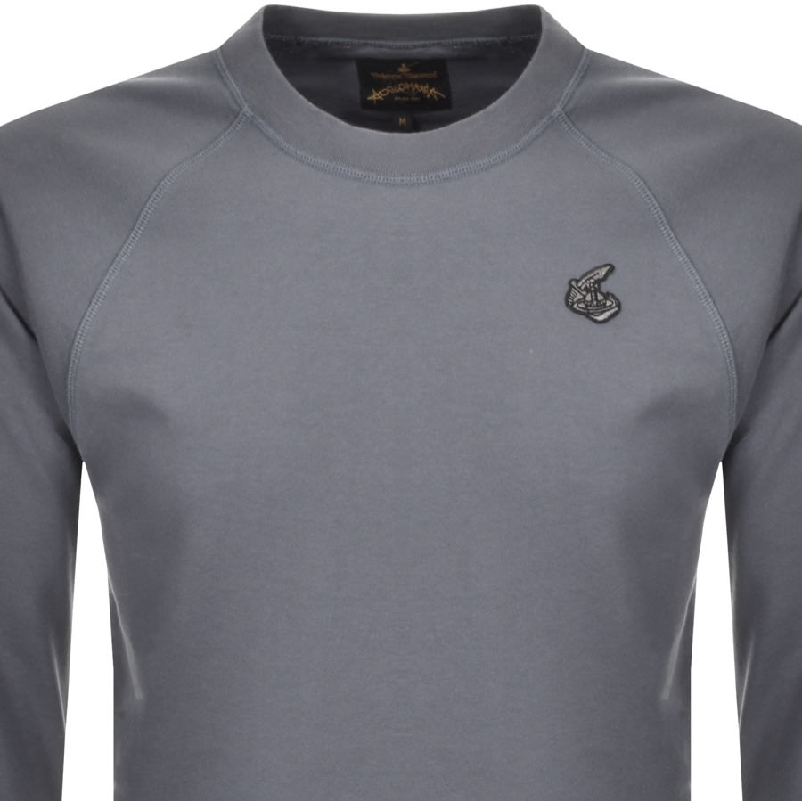 Alternative Image for ProductVivienne Westwood Small Orb Sweatshirt Grey2